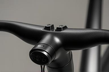 Ergonomic bicycle handlebars and stem assembly.